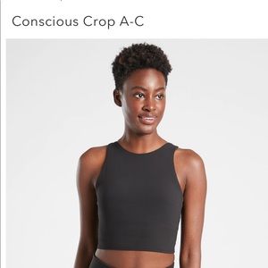 Athleta Conscious Crop A-C Bra (Size S)